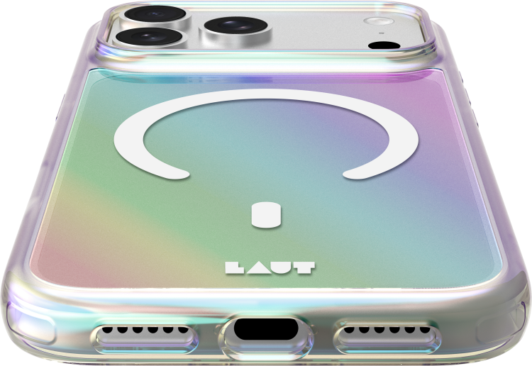 Чехол LAUT HOLO MagSafe для iPhone 18 Pro (Holo Pearl) (L_IP26B_HO_W)