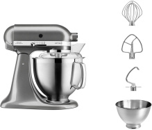 Планетарный миксер KitchenAid Artisan 4,8 л 5KSM185PSEMS Silver Medallion (UA)