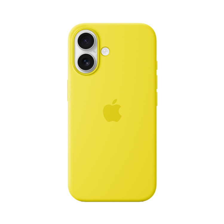 Чохол Apple Silicone Case with Magsafe для iPhone 16 Star Fruit (MYY73)
