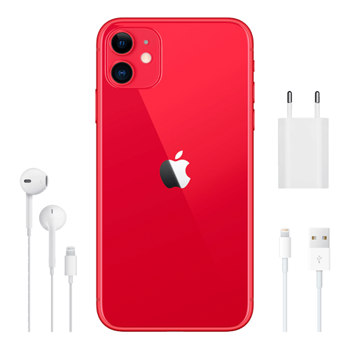 Apple iPhone 11 (64GB) 赤　極美品 極美品】Apple iPhone 11 64GB レッド 本体