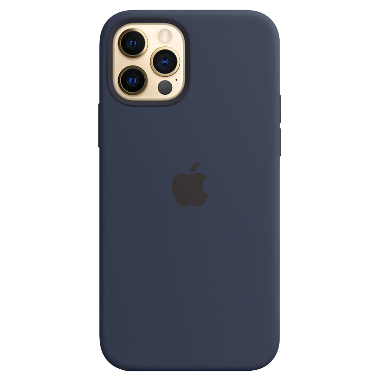 Чохол Silicone Case для iPhone 12 Pro Max (FoxConn) (Deep Navy)