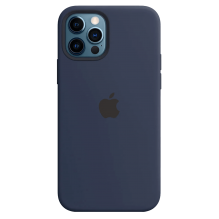 Чехол Silicone Case для iPhone 12 Pro Max (FoxConn) (Deep Navy)