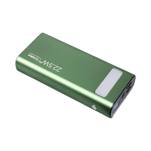Зарядний пристрій Power Bank Gelius Lightstone GP-PB300i 20000mAh QC+PD 22.5W (Green) (GP-PB300i)