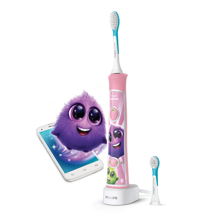 Зубна електрощітка Philips Sonicare For Kids (Pink) (HX6352/42)