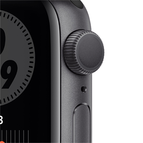 Apple Watch Nike SE 44mm Space Grey Aluminium Case with Anthracite Black Nike Sport Band (MYYK2)
