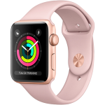Apple Watch 42mm Series 3 GPS + Cellular Gold Case with Pink Sand Sport Band (MQK32) Apple Watch 42mm Series 3 GPS + Cellular Gold Case with Pink Sand Sport Band (MQK32)