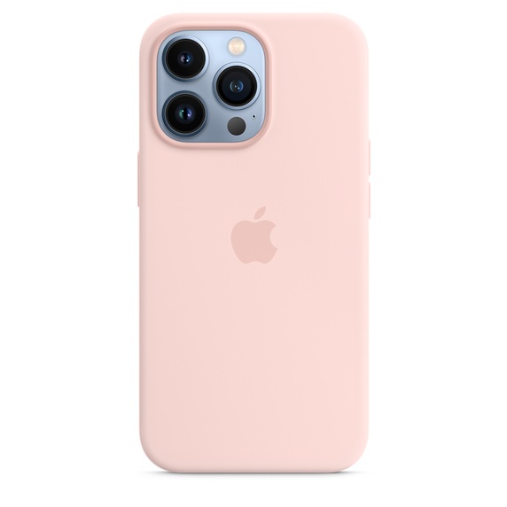 Чохол Apple Silicone Case для iPhone 13 Pro with MagSafe (Chalk Pink)