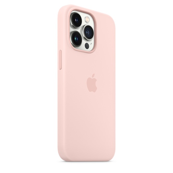 Чехол Apple Silicone Case для iPhone 13 Pro with MagSafe (Chalk Pink)