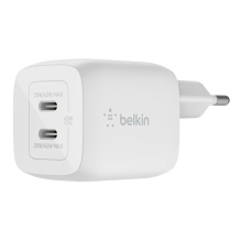 Блок живлення Belkin Home Charger 42W USB-C PD PPS 30Вт, USB-A 12Вт White (WCB009VFWH)