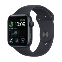Apple Watch SE 2 44mm Midnight Aluminium Case with Midnight Sport Band (MNK03) бу (Як Новий)