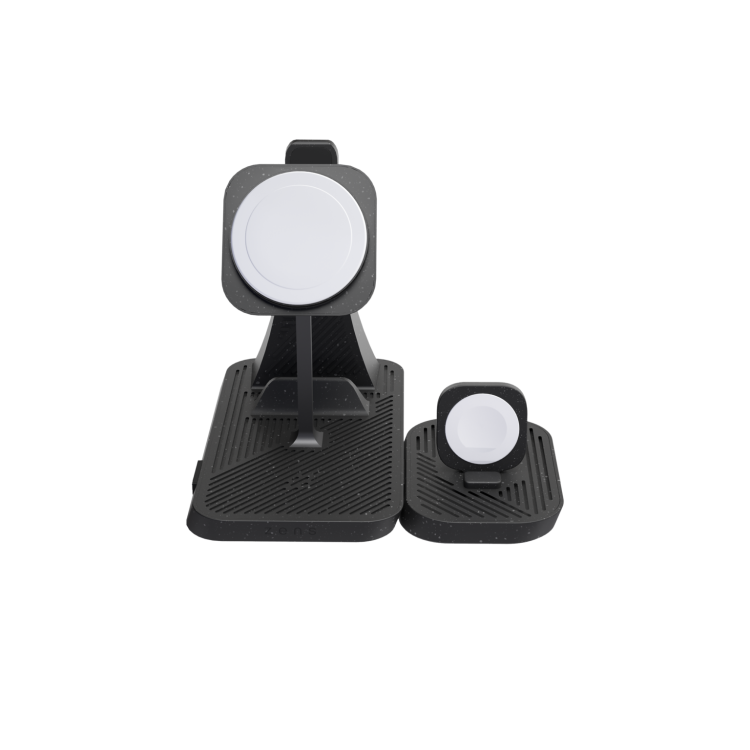 Безпровідна зарядка Zens 4-in-1 Modular Wireless Charger with iPad Charging Stand Black (ZEAPM03/00)