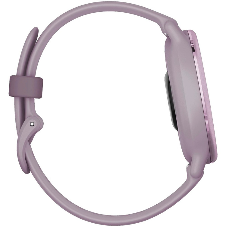 Garmin Vivoactive 5 Metallic Orchid Aluminum Bezel with Orchid Case and Silicone Band (010-02862-13)