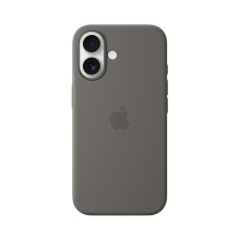 Чохол Apple Silicone Case with Magsafe для iPhone 16 Stone Gray (MYY33)