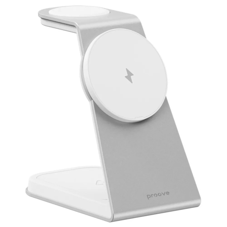 Безпровідна зарядка Proove Omni Power 3 in 1 White (WSOP15020002)