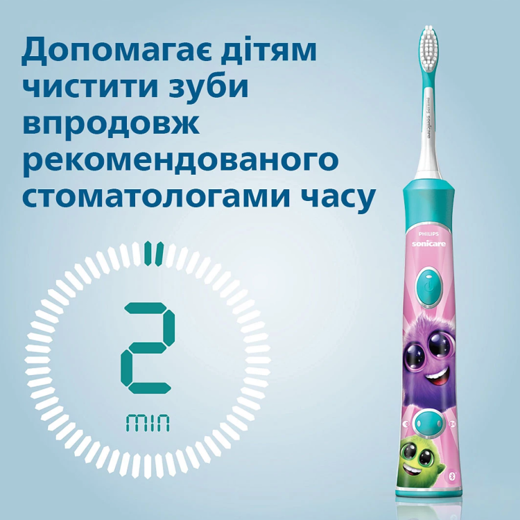 Зубная электрощетка Philips Sonicare For Kids (Blue) (HX6322/04) Зубная электрощетка Philips Sonicare For Kids (Blue) (HX6322/04)