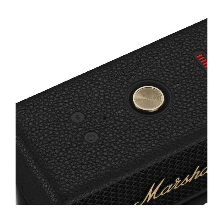 Акустика Marshall Portable Speaker Emberton III Black and Brass (1006884)