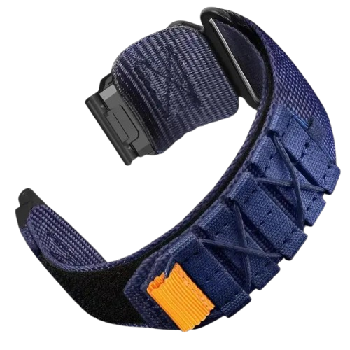 Ремешок Tactic Fiber для Garmin (QuickFit 22) Blue Ремешок Tactic Fiber для Garmin (QuickFit 22) Blue