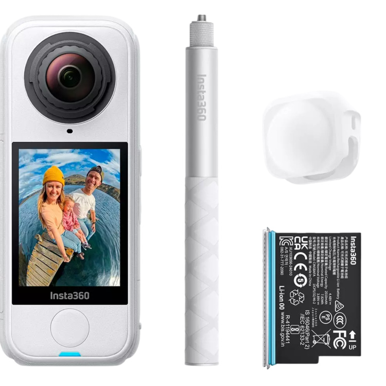 Insta360 X4 Air Arctic White Starter Bundle (CINSAAFA_SE17) Insta360 X4 Air Arctic White Starter Bundle (CINSAAFA_SE17)