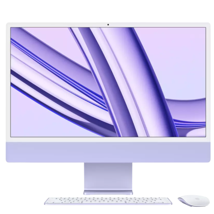 Apple iMac M3 24" 4.5K 10GPU/8RAM/512GB Purple (Z19Q) 2023