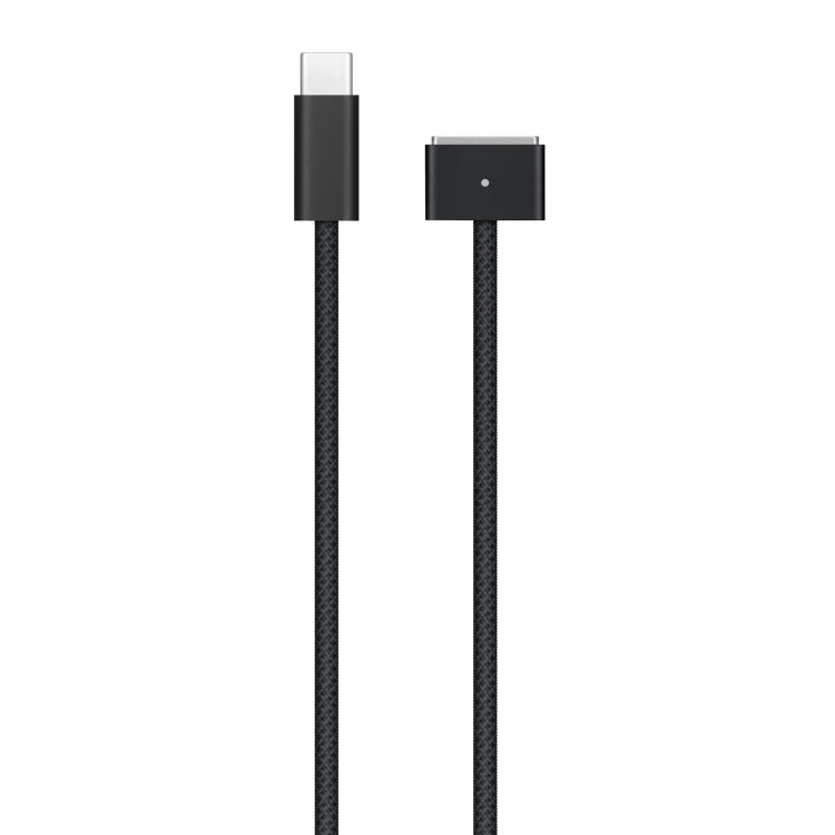 Кабель Apple USB-C to MagSafe 3 Cable 2m Space Black (MUVQ3)
