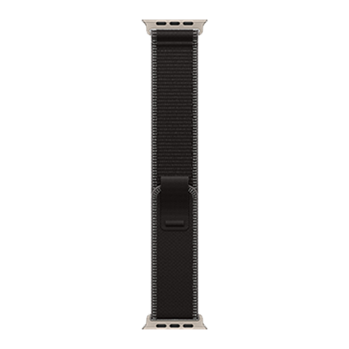 Apple Watch Ultra 3 GPS + Cellular, 49mm Natural Titanium Case with Black/Charcoal Trail Loop - M/L