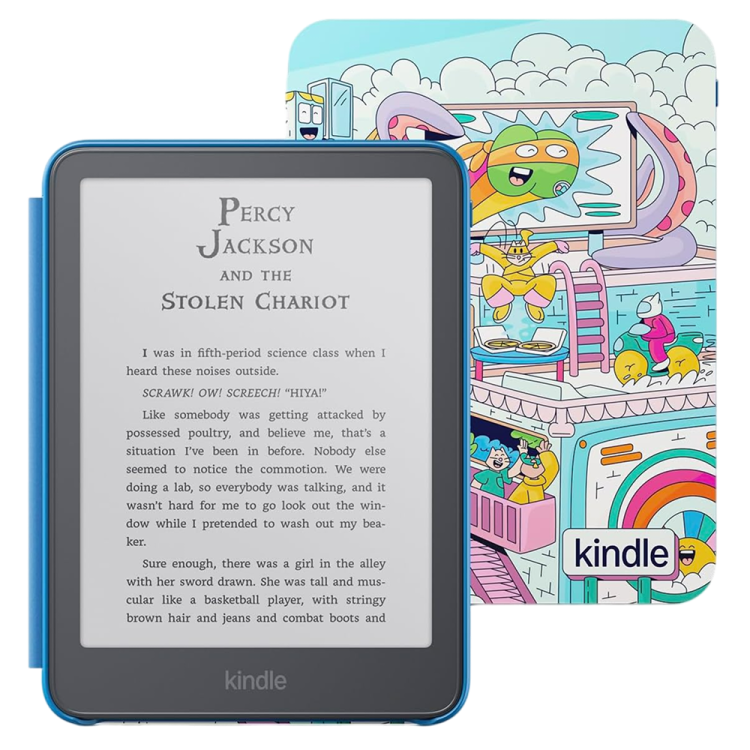 Електронна книга Amazon Kindle Paperwhite Kids 13th Gen. 2026 16GB (Whisker World) (B0GV5TH8F8)