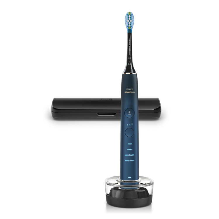 Зубная электрощетка Philips Sonicare DiamondClean Prestige 9000 (Black) (HX9911/88)