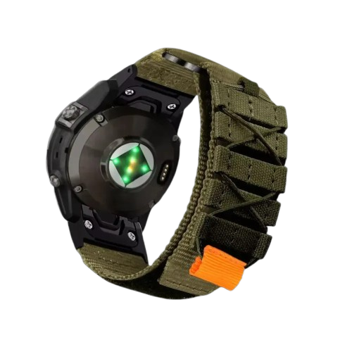 Ремінець Tactic Fiber для Garmin (QuickFit 22) Green