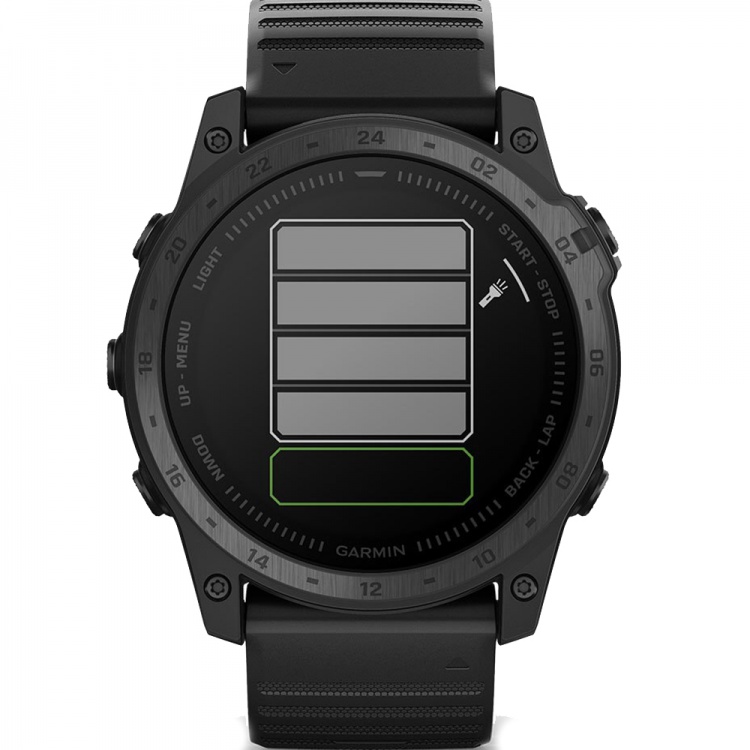Garmin Tactix 7 Premium Tactical GPS Watch with Silicone Band (010-02704-00/01)