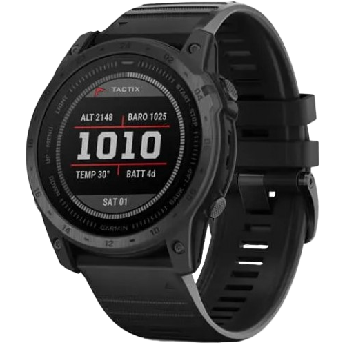 Garmin Tactix 7 Premium Tactical GPS Watch with Silicone Band (010-02704-00/01)