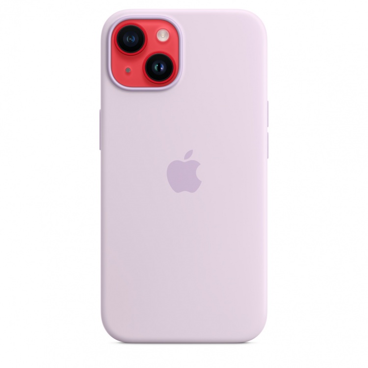 Чохол Apple Silicone Case для iPhone 14 with MagSafe (Lilac) Чохол Apple Silicone Case для iPhone 14 with MagSafe (Lilac)