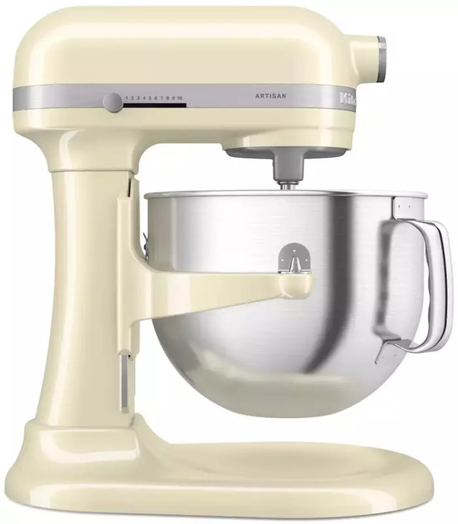 Планетарный миксер KitchenAid Artisan 6,6 л 5KSM70SHXEAC Almond Cream (UA)