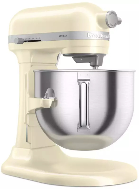 Планетарный миксер KitchenAid Artisan 6,6 л 5KSM70SHXEAC Almond Cream (UA)