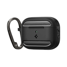 Чохол Spigen Rugged Armor для AirPods Pro 3 (Matte Black) (ACS09822)