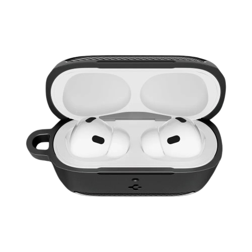 Чохол Spigen Rugged Armor для AirPods Pro 3 (Matte Black) (ACS09822)