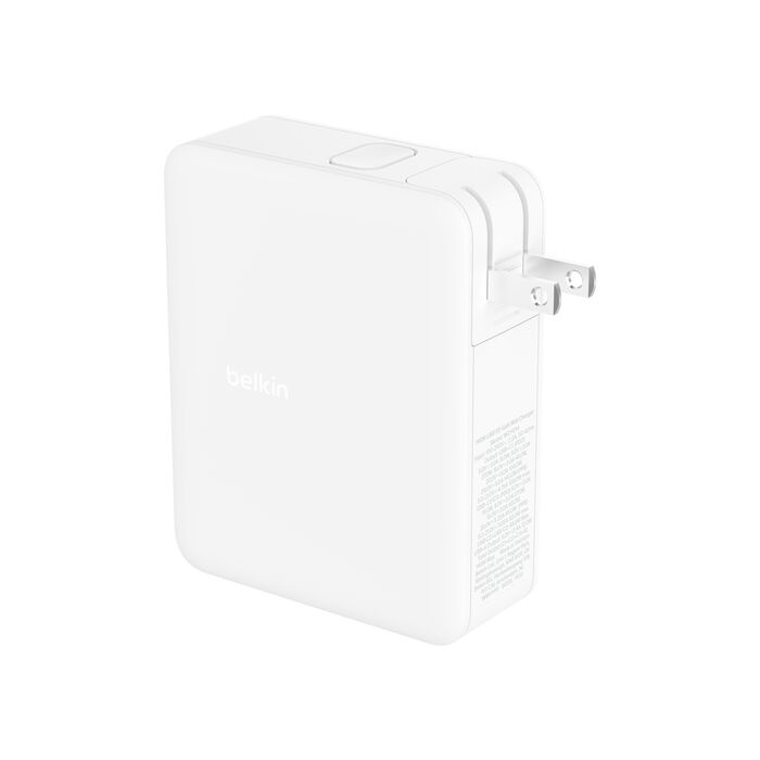 Блок живлення Belkin Home Charger 140W 3хUSB-С GAN PD PPS, USB-A White (WCH014BTWH)