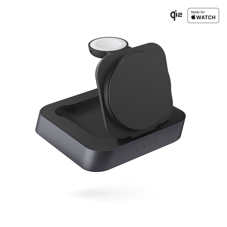 Безпровідна зарядка Zens Nightstand Charger Pro 2 Wireless Black (ZEDC28B/00)