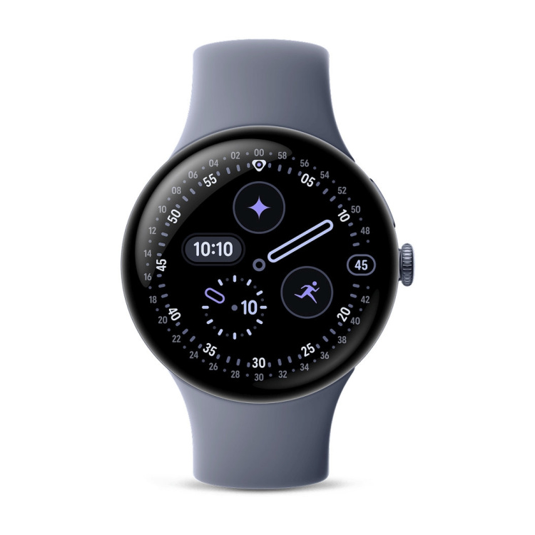 Смарт-часы Google Pixel Watch 4 45mm LTE Satin Moonstone Aluminum Case / Moonstone Active Band