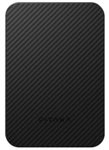 Зарядний пристрій Power Bank Pitaka Aramid Fiber Magnetic Qi2 10000mAh (Twill Black/Grey) (PBQ2501)