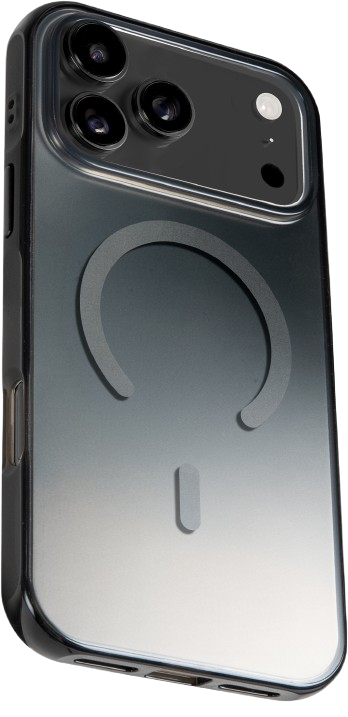 Чехол LAUT HUEX WAVE MagSafe для iPhone 18 Pro (Midnight Silver) (L_IP26B_HW_BK)