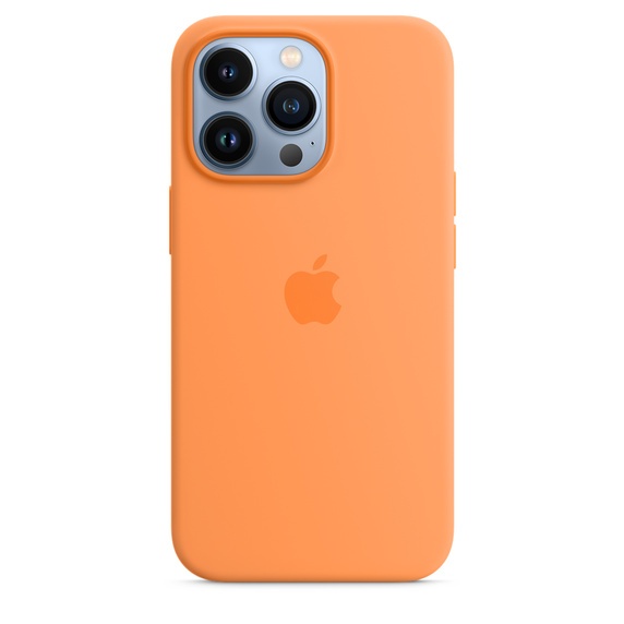 Чохол Apple Silicone Case для iPhone 13 Pro with MagSafe (Marigold)
