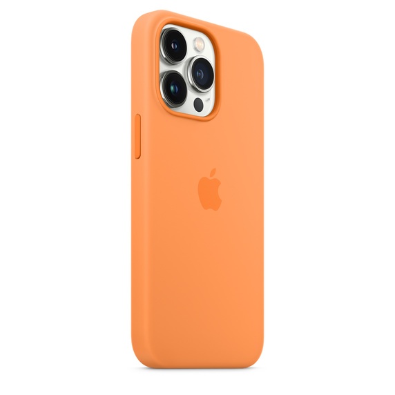 Чехол Apple Silicone Case для iPhone 13 Pro with MagSafe (Marigold)
