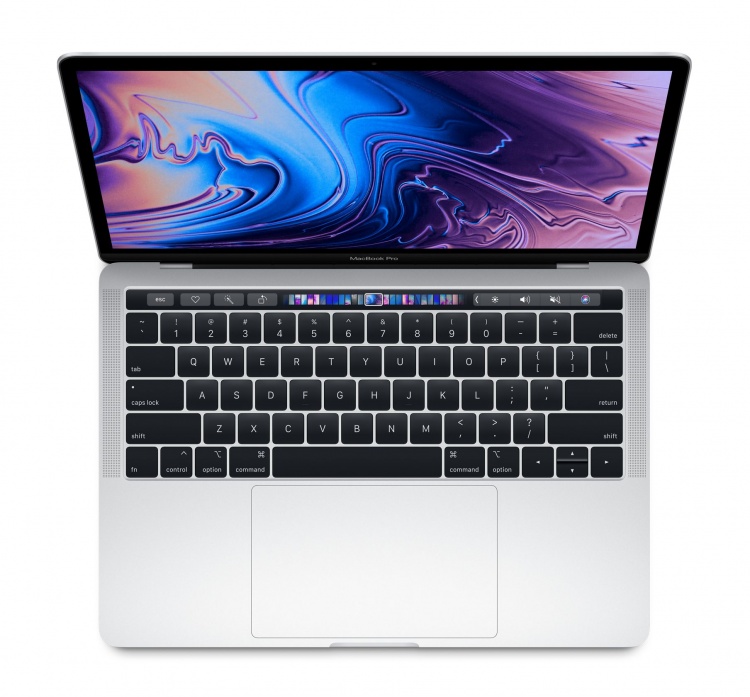 Apple MacBook Pro 13 Retina Silver with Touch Bar and Touch ID MR9V2 2018