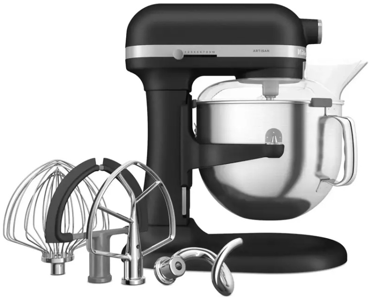 Планетарний міксер KitchenAid Artisan 6,6 л 5KSM70SHXEBK Cast Iron (UA)
