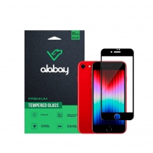 Захисне скло Alabay для iPhone SE2/SE3 Anti Static (Black)