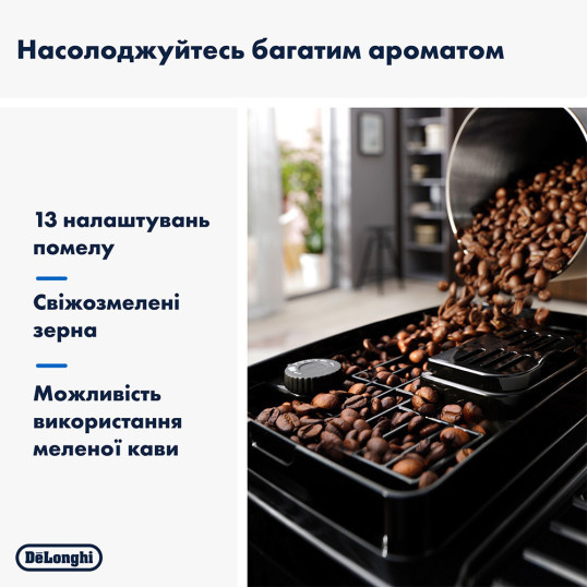 Кавомашина DeLonghi ECAM 220.80.SB (EU)