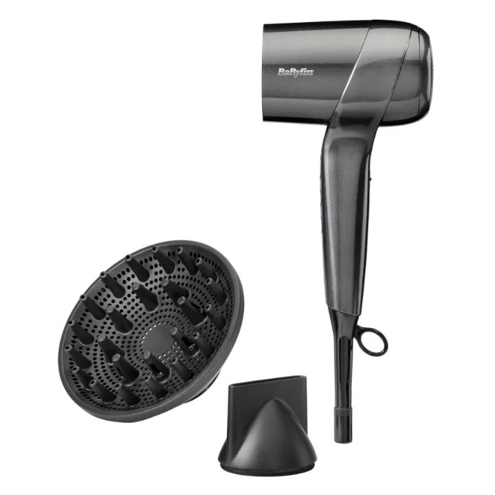 Фен Babyliss Titanium Shine (Dark Gray) (D6200DE)