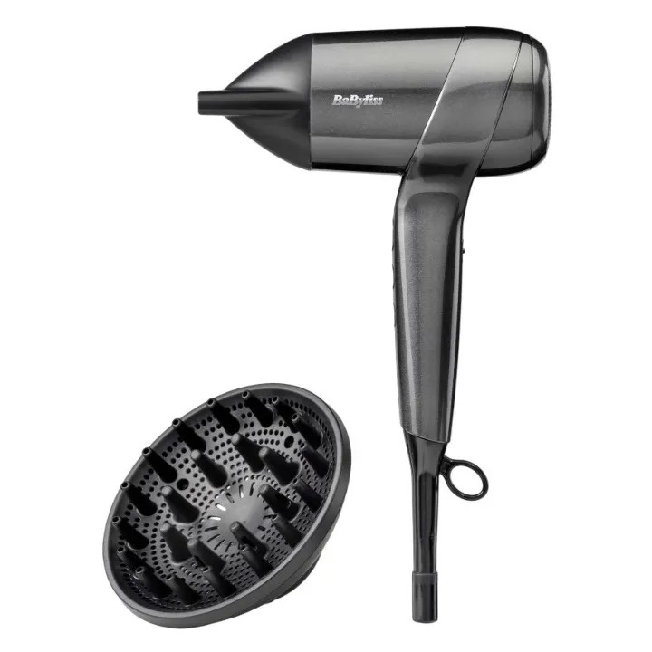Фен Babyliss Titanium Shine (Dark Gray) (D6200DE)