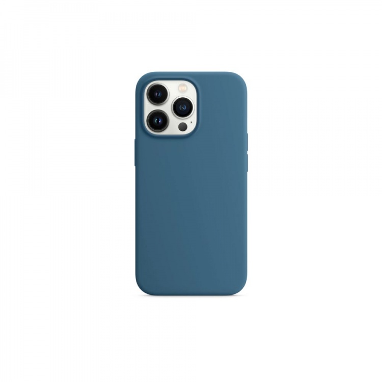 Чохол Monblan для iPhone 13 Pro Max Magnetic Silicone [MagSafe & Animation] Series (Blue Jay)
