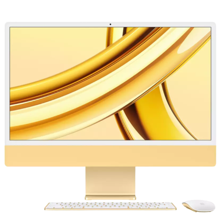 Apple iMac M3 24" 4.5K 10GPU/8RAM/512GB Yellow (Z19G) 2023